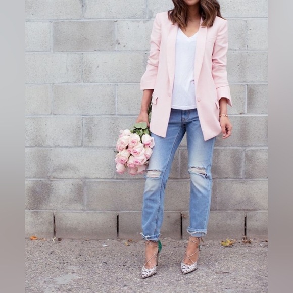 #12 FINAL SALE 🛑S,L HOTTEST ICONIC OVERSIZED DOUBLE BREASTED BLAZER - Picture 11 of 11